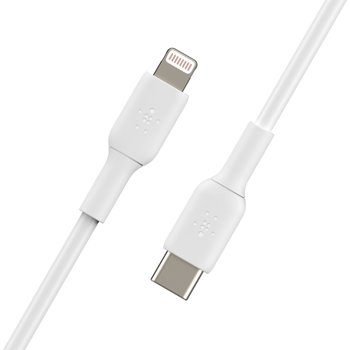 USB-C Lightning Cable (1m 3.3ft, White) | Belkin