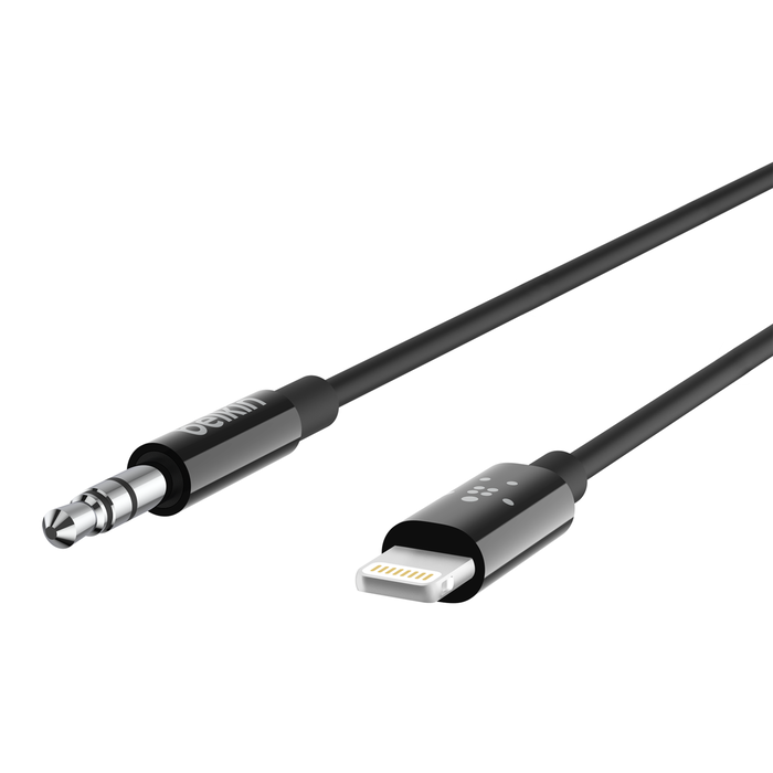 Câble audio 3,5 mm avec connecteur Lightning, Belkin