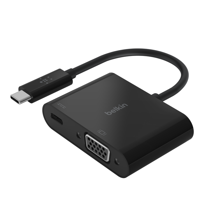 USB-C to VGA Adapter + Charge (60W) | Belkin | Belkin: US