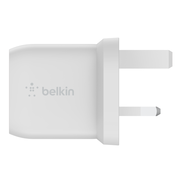 Dual USB-C GaN Wall Charger with PPS 45W | Belkin UK