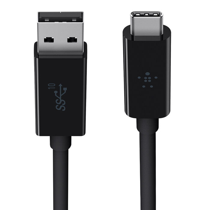 3.1 USB-A to USB-C - 3.3ft/1m, 10Gpbs | Belkin | Belkin: DE
