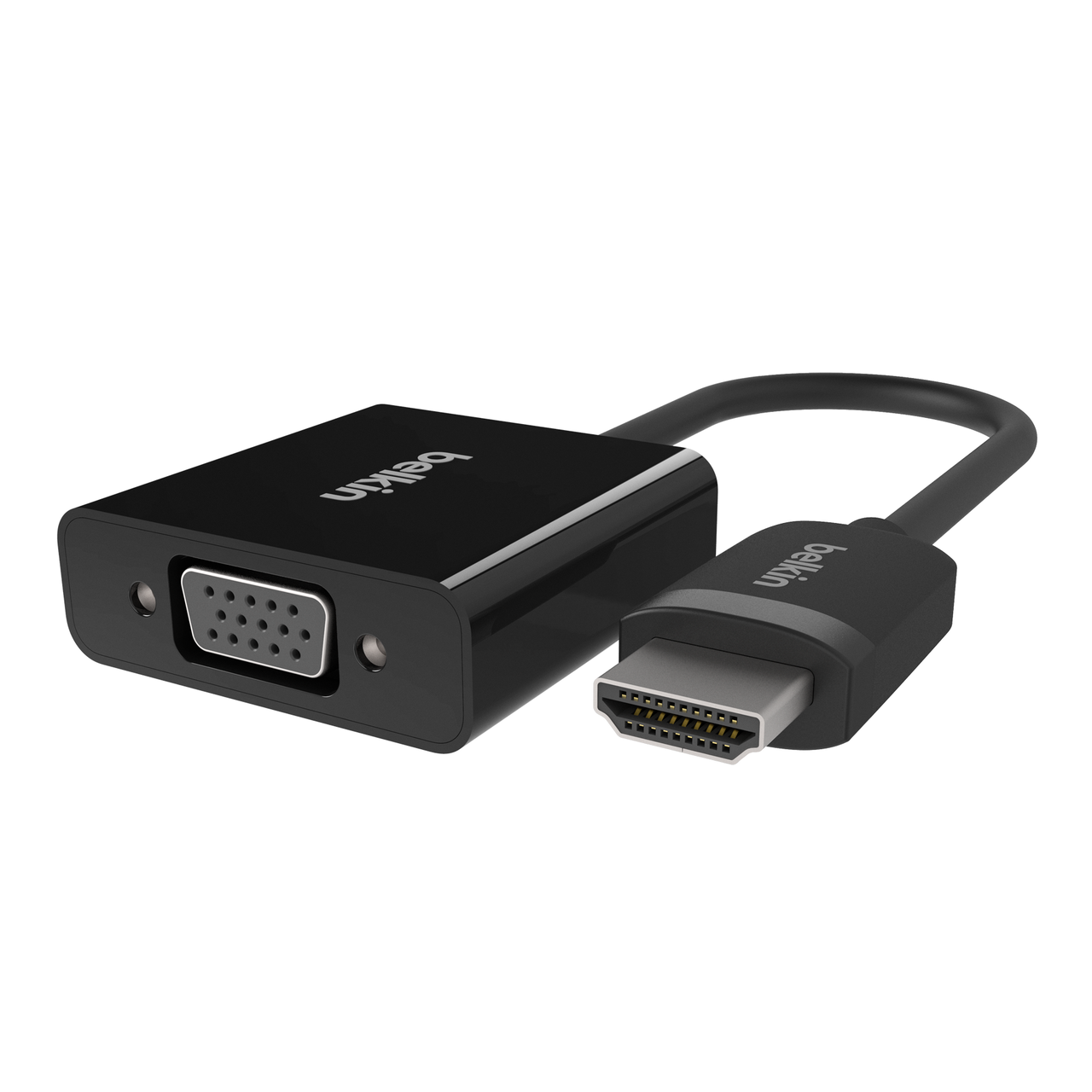 VGA to HDMI Adapter + 3.5mm Audio, HD video | Belkin | Belkin: US
