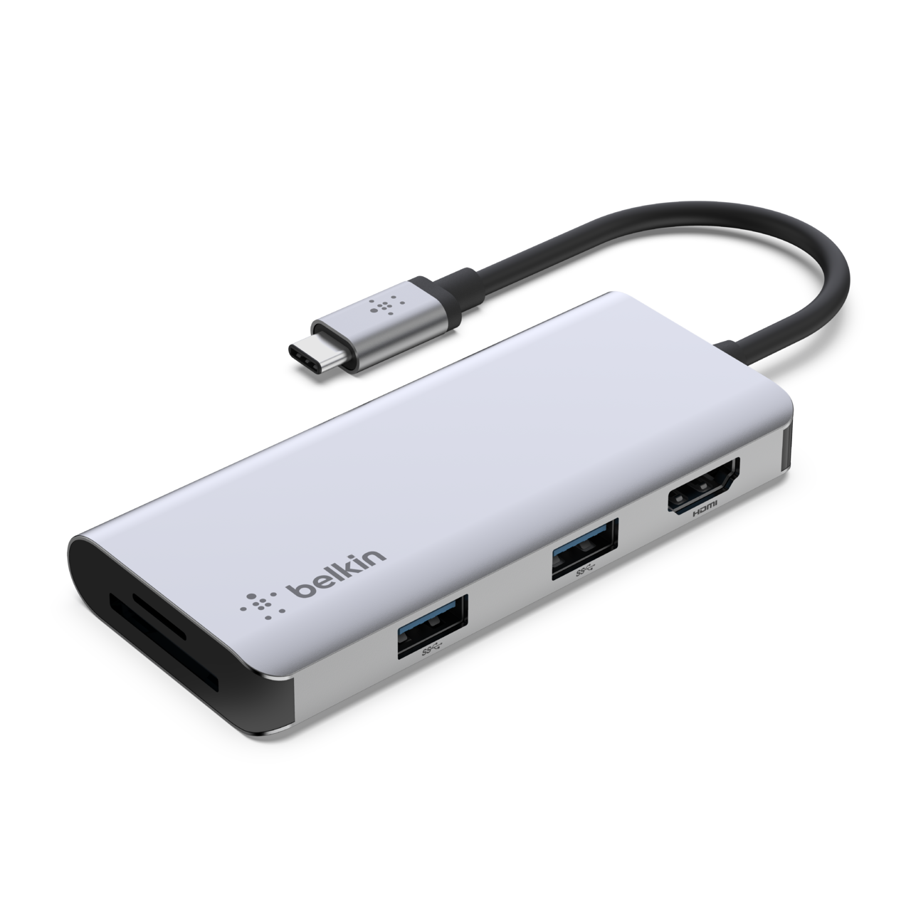 5-in-1 Multiport USB-C Adapter, USB-C Hub, 4K | | Belkin: