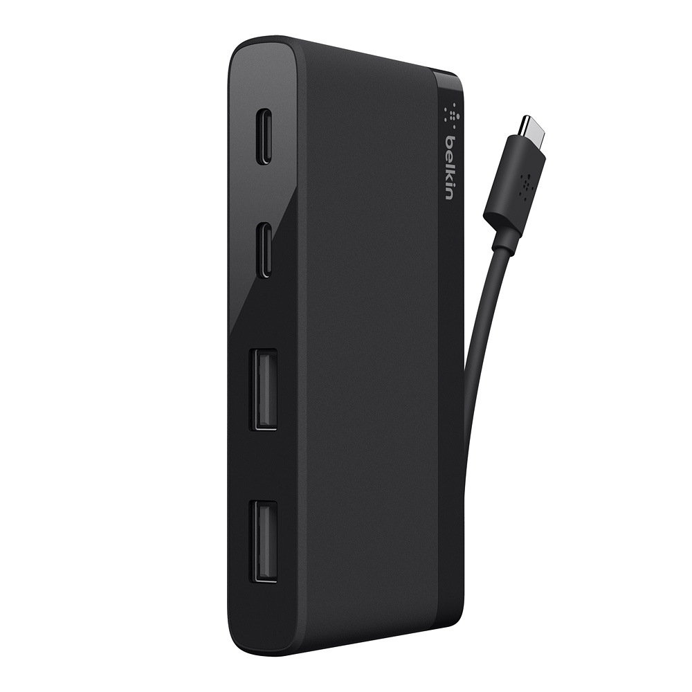 Sloppenwijk recorder gastvrouw USB-C + USB-A 4 Port Mini Port Expansion Hub | Belkin | Belkin: US