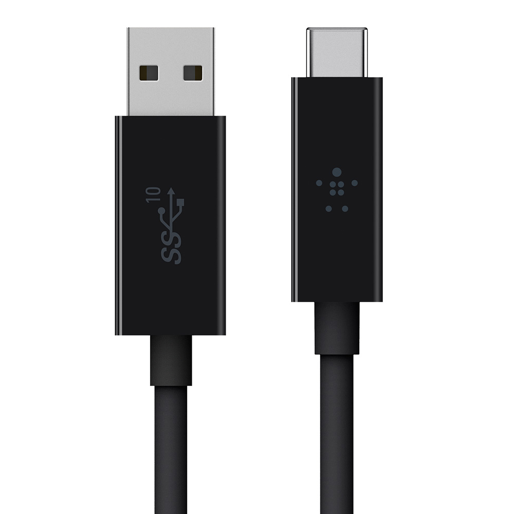 Câble USB-A vers USB-C 3.1 - 1 m/3,3 pi, 10 Gb/s, Belkin