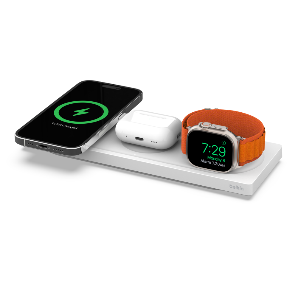 Image of 3-in-1 Wireless Charger with Official MagSafe