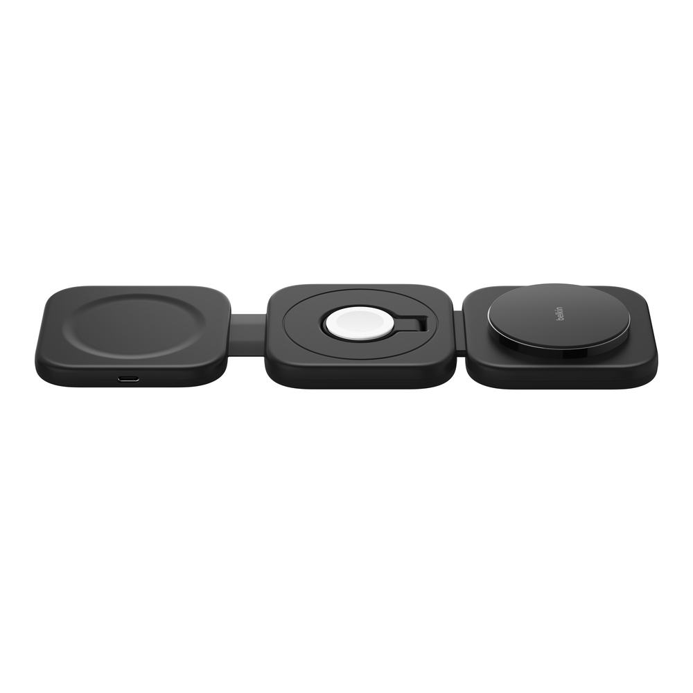Image of 3-in-1 Magnetic Wireless Charging Travel Pad